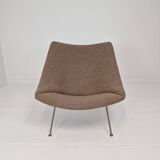 Oyster Chair with Ottoman by Pierre Paulin for Artifort, 1960s