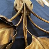 Metal wall lamp by Hans Kögl 1970