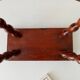 Vintage Bobbin Wood Plant Stool