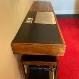 Suspended console rosewood of rio