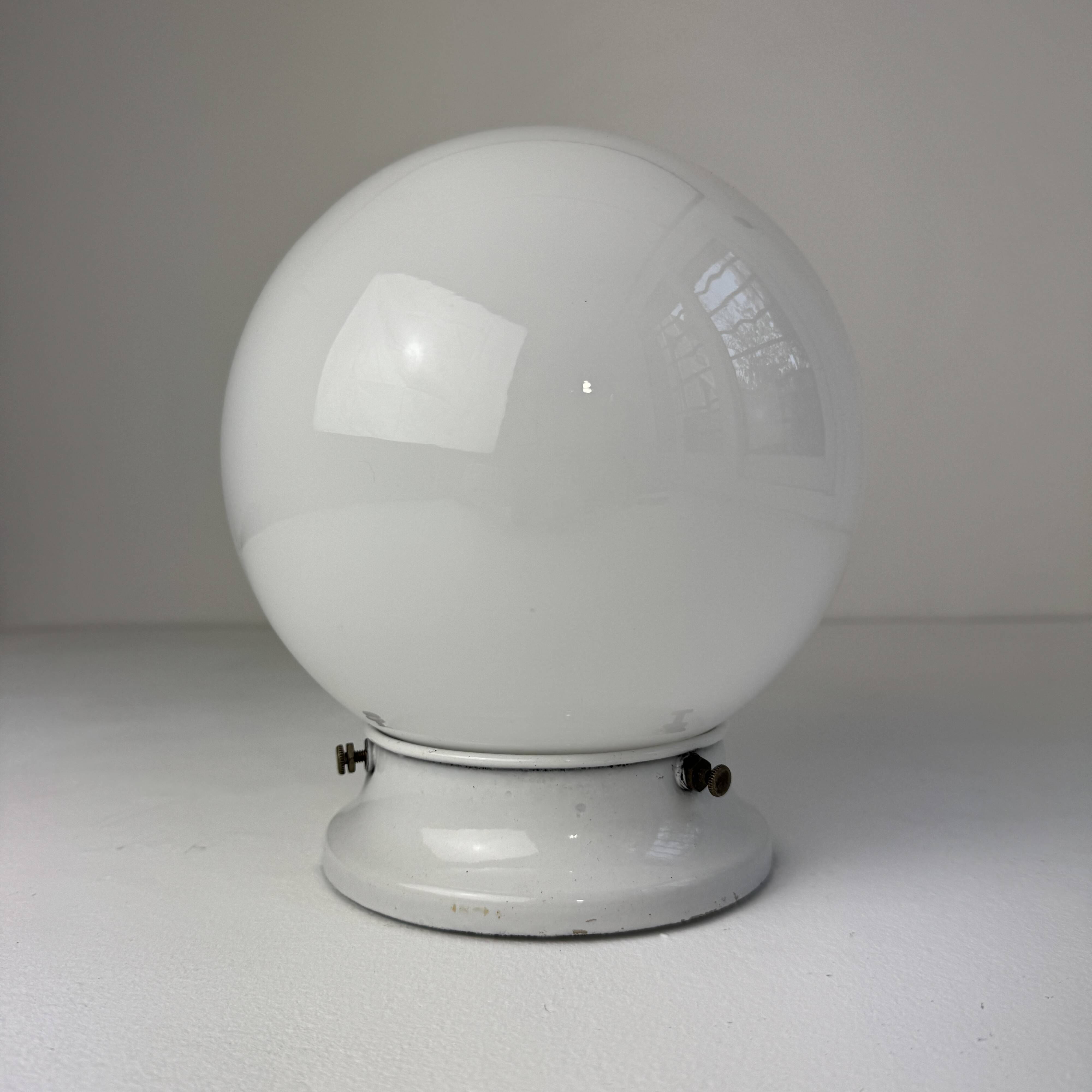 Vintage opaline wall light or ceiling light