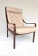 Leather Armchair by Fredrik A. Kayser for Vatne Møbler, 1960