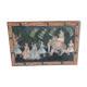 Fabric painting ancient pattern india hindu