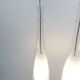 Pair of IKEA klockspel pendant lamps from 1980, cleaned and working