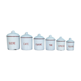 Enamelled sheet metal pots
