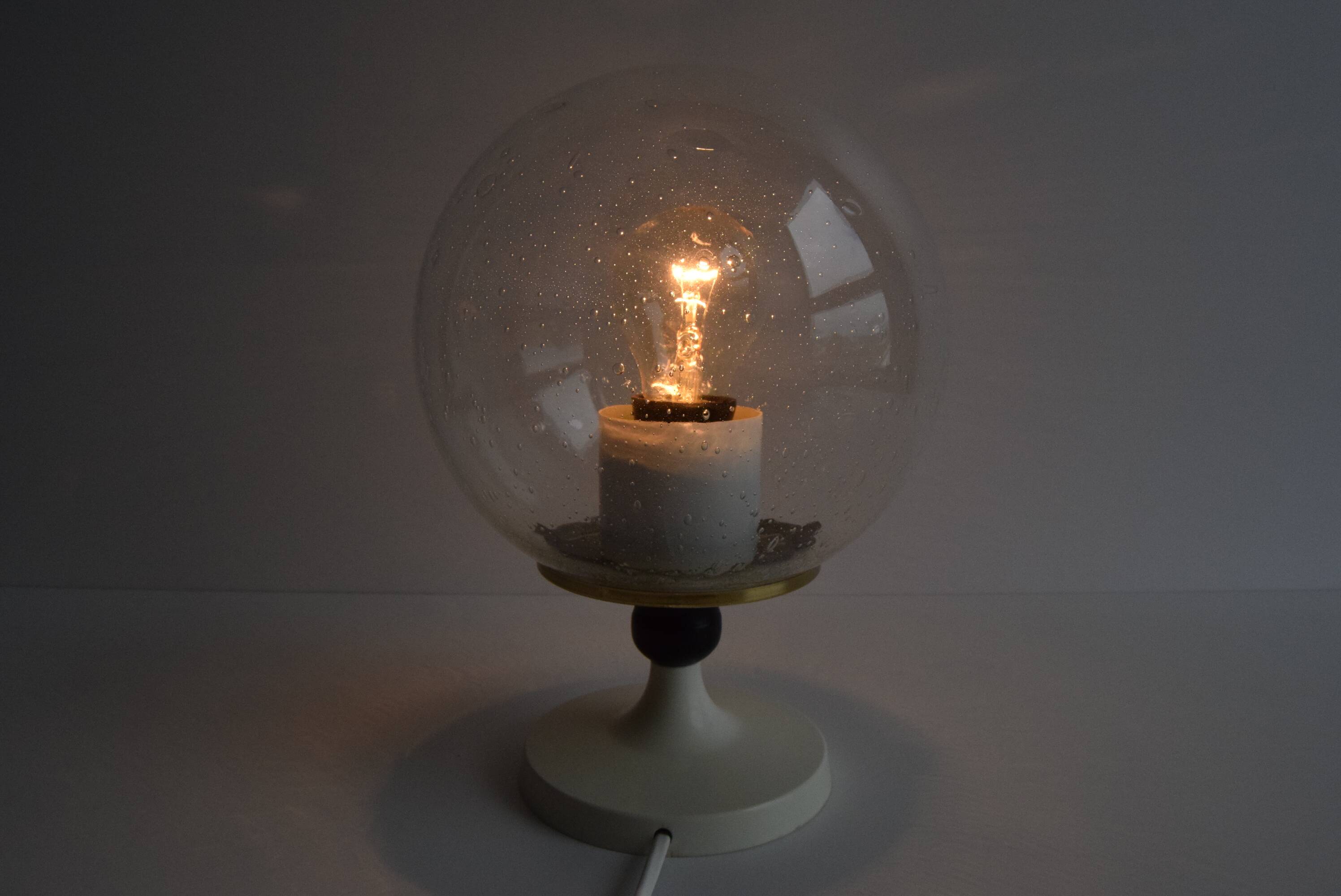 Vintage table lamp, Germany, 1970s.