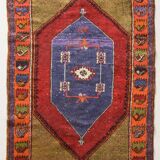 Tissé à la main coloré - Tapis persan tribal