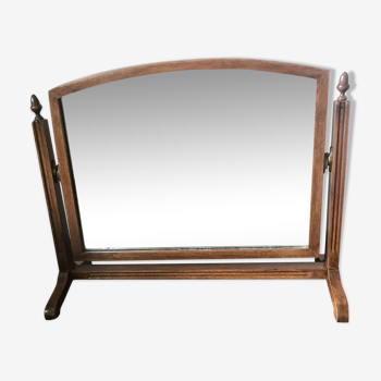 Miroir psyché en bois