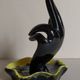 Hand ceramic baguier by Luc Vallauris 1950s