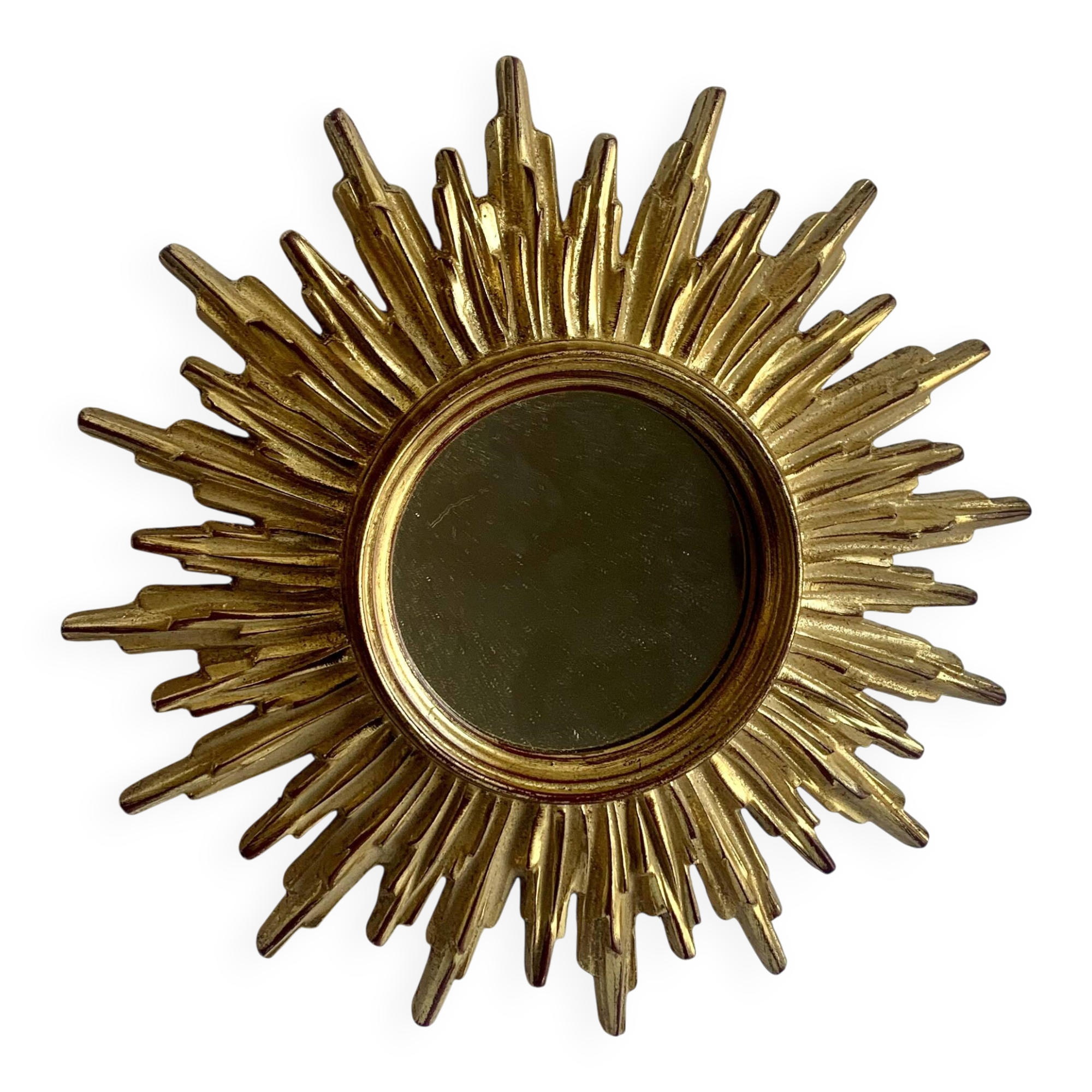 Vintage  Sunburst Mirror