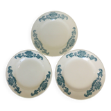 3 flat plates from Longchamp model Lutèce 220612