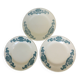 3 flat plates from Longchamp model Lutèce 220612