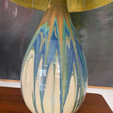 Vintage signed ceramic lamp