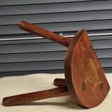 Tabouret de ferme vintage