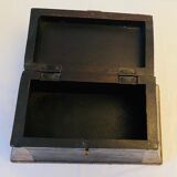 Wooden and brass box