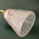 Vintage Art Deco curved tulip wall light - Degué