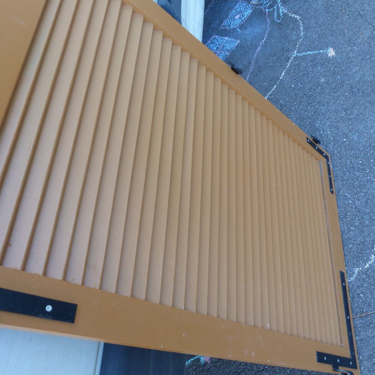 Wooden louvers 1 swing
