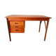 Scandinavian desk teak danish design 3 vintage drawers from the 60s