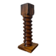 Solid wood press screw seat