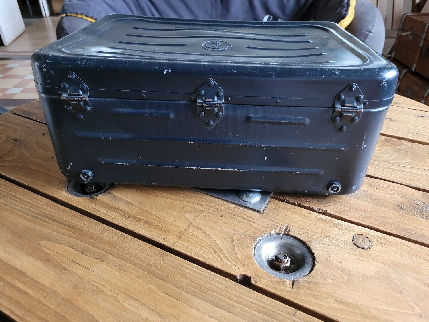 Sailor's suitcase
