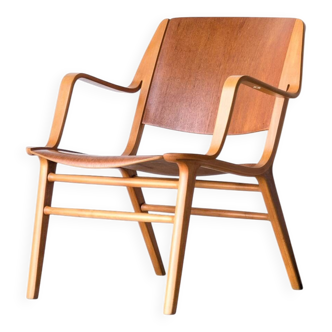 Vintage Danish armchair AX by Peter Hvidt, edition Fritz Hansen, 1950.