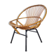 Vintage rattan chair, Rohe Noordwolde, 1960s