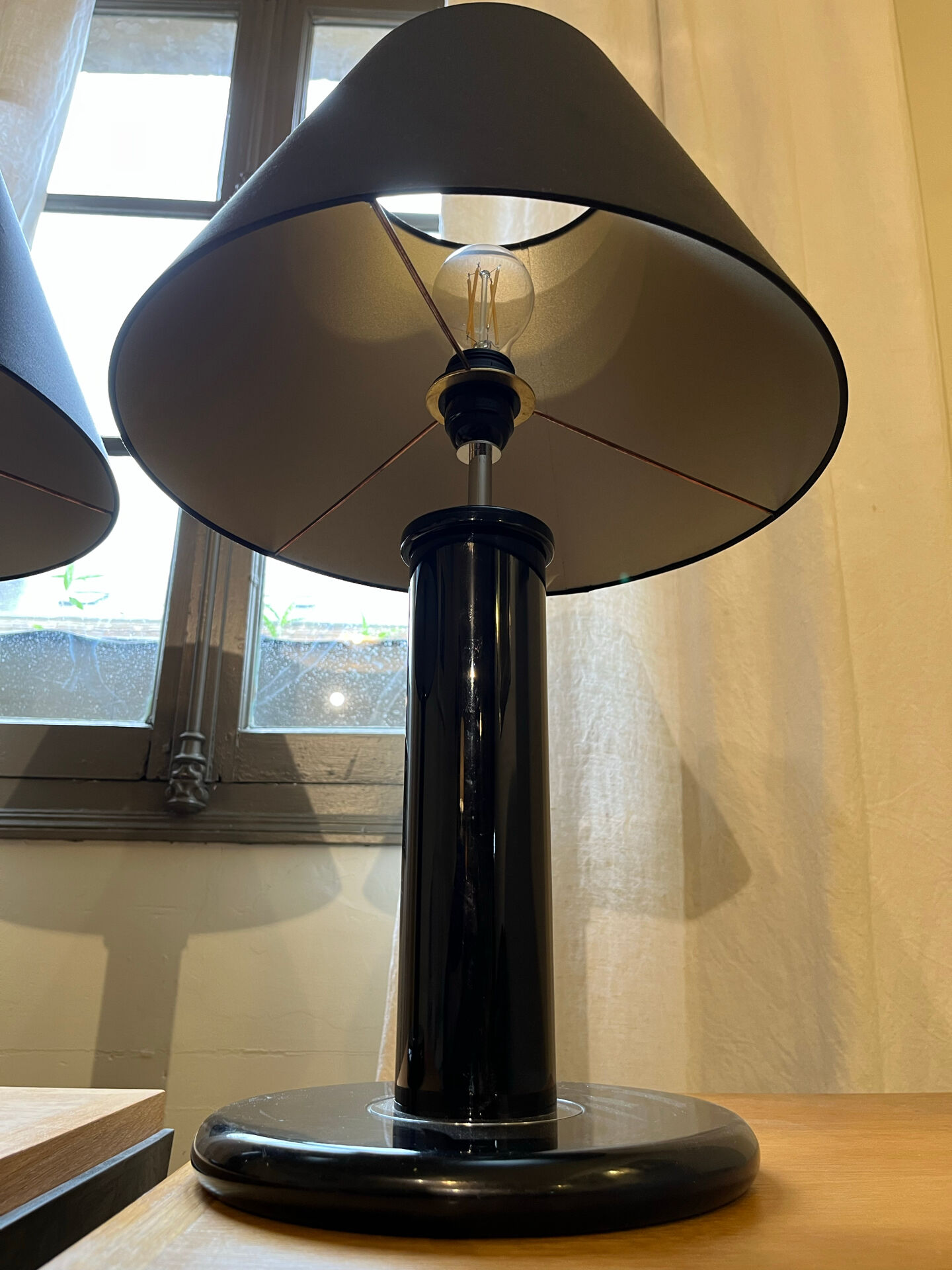 Pair of lamps 1980
