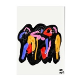 Three Black Woman-29 x 42 cm