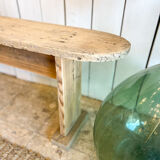 Old farm bench