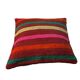 Vintage turkish kilim cushion cover , 40 x 40 cm