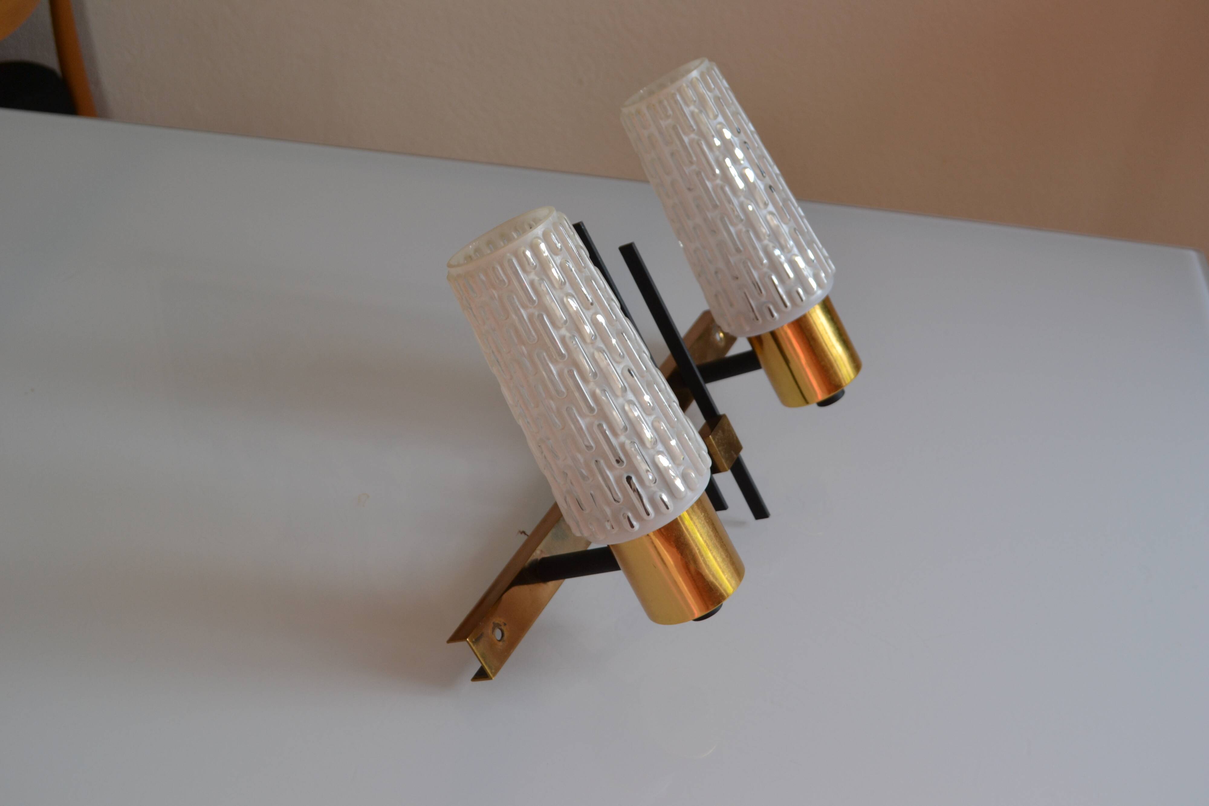 Applique double Arlus Lunel, 1950