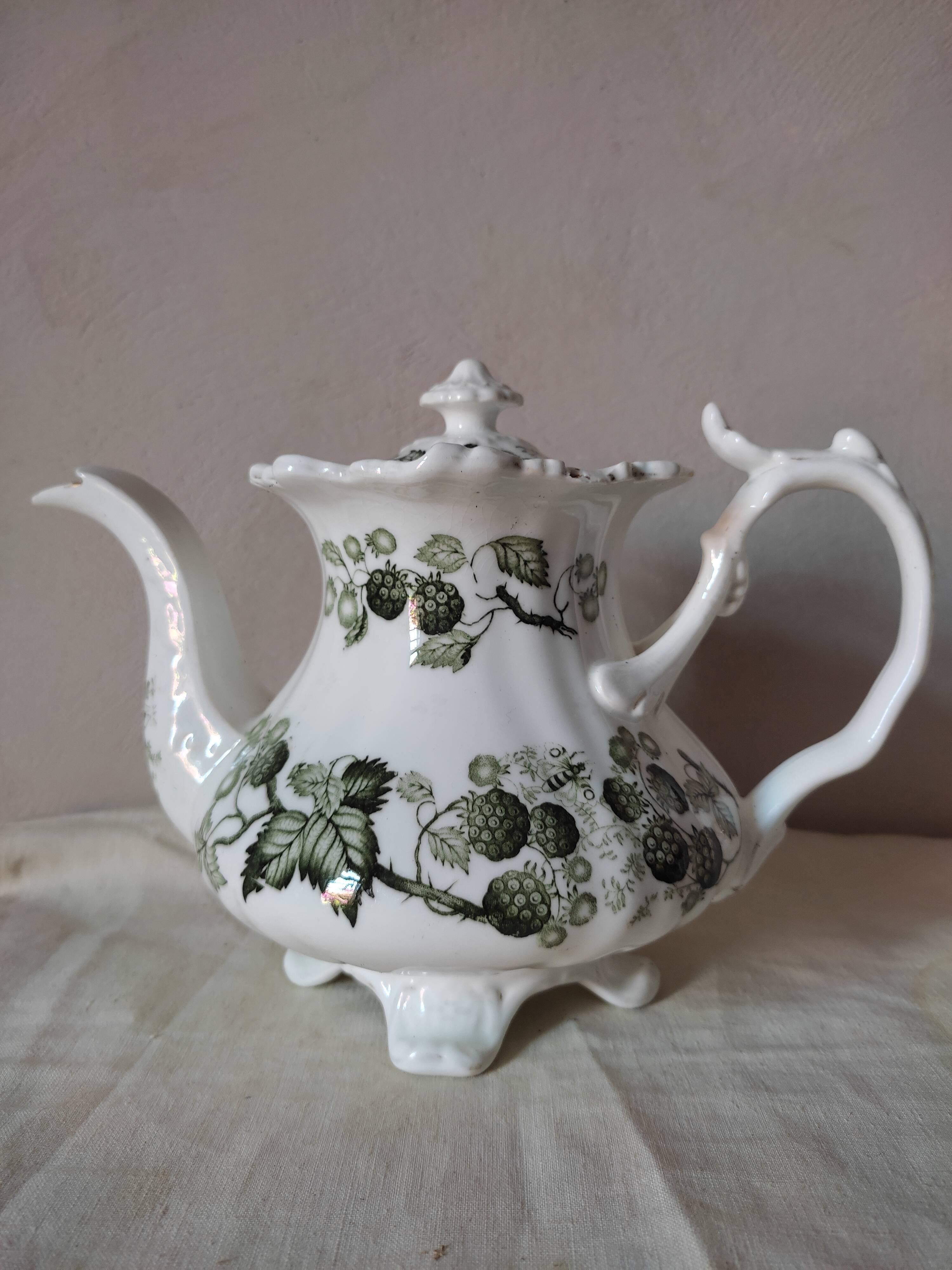 English earthenware teapot
