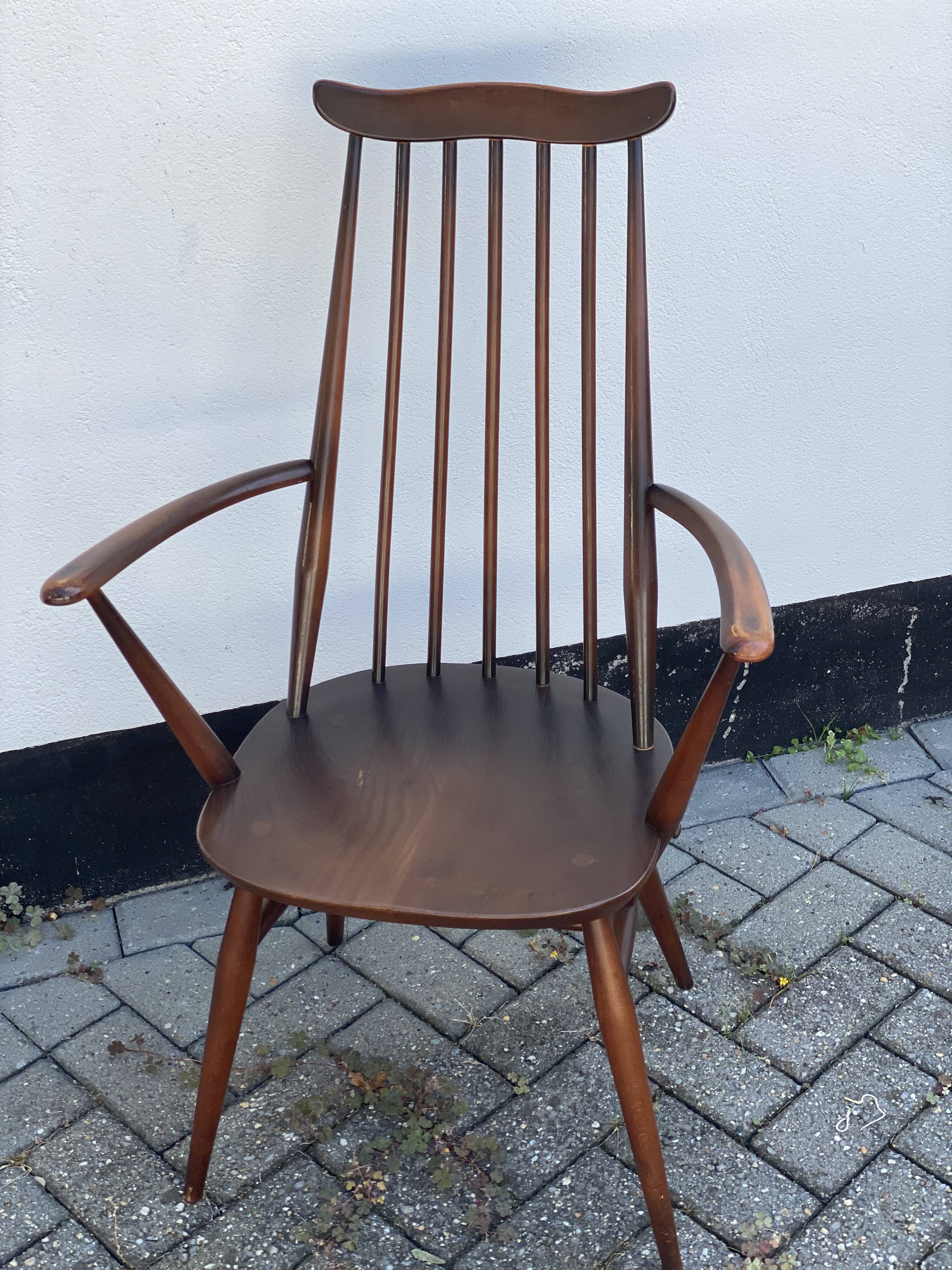 Vintage Goldsmith chair with arms from Ercol