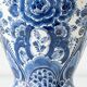 Vintage Delft Chinoiserie Table Lamp, Hand-Painted Blue & White, New Shade