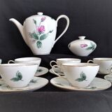KPM Krister porcelain coffee service for 9 people, Germany