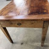19th-century solid oak dining table