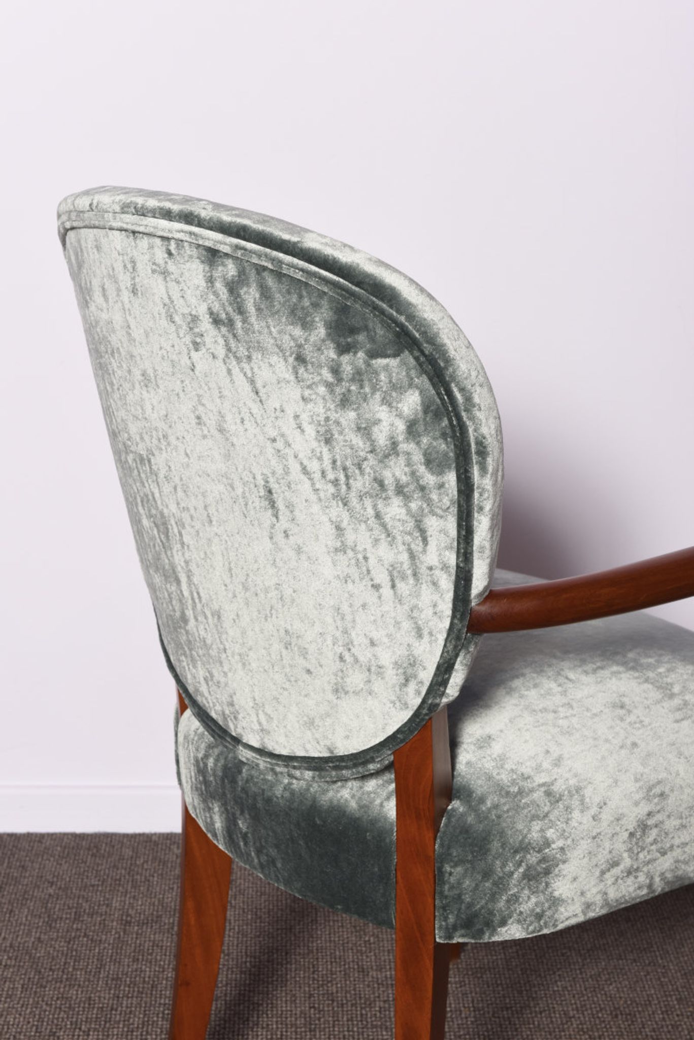 Set de 3 chaises art déco 1930s