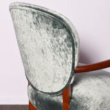 Set de 3 chaises art déco 1930s