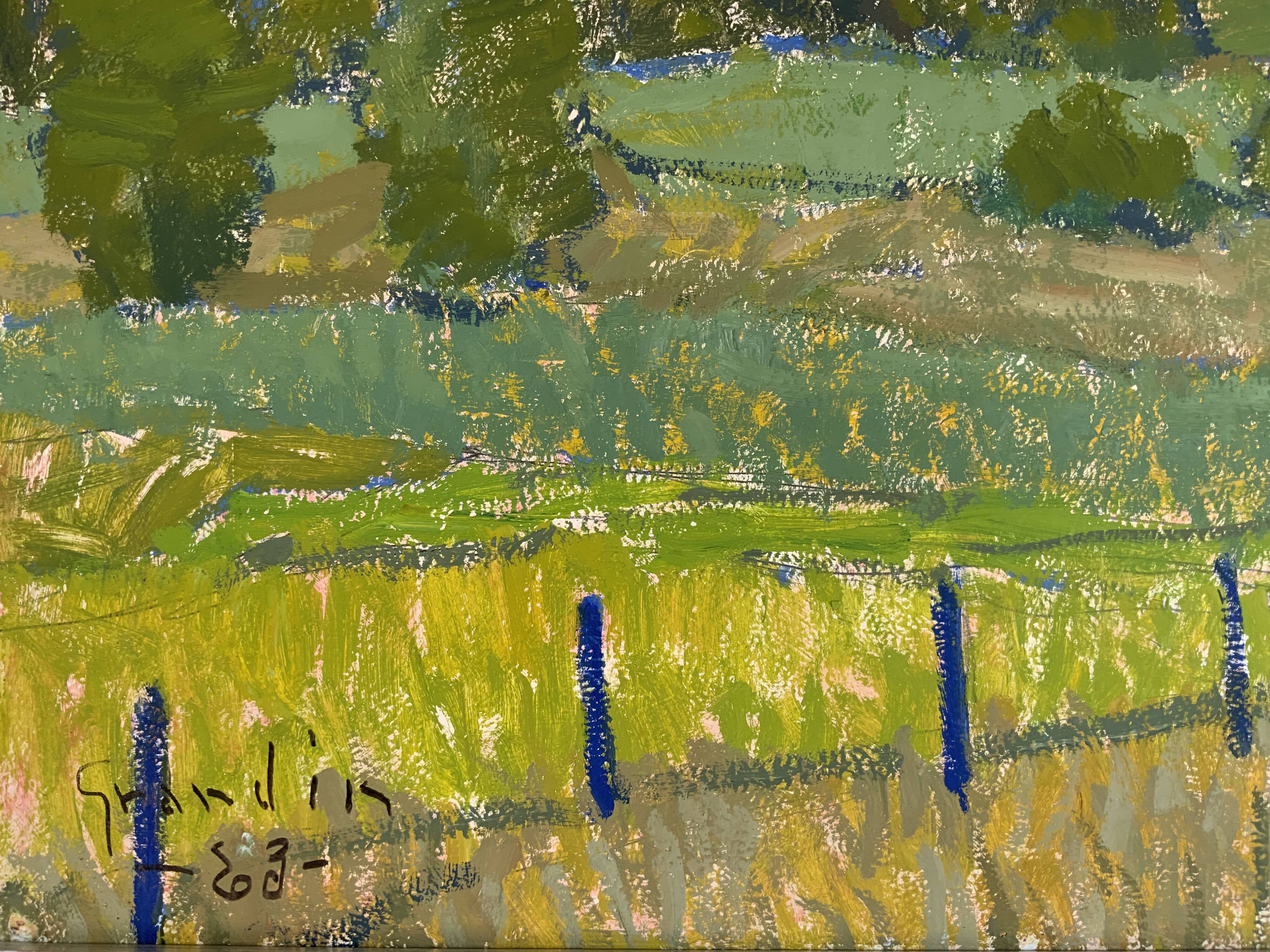 Vintage Painting Landscape signed by Svan Grandin (1906- 1982)