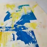 Unique and original abstract painting