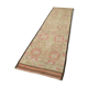 Handwoven one-of-a-kind anatolian beige runner rug 85 cm x 337 cm