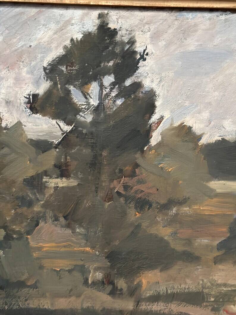 Original Swedish Oil on Canvas – "Landscape" by Tornqvist – Signed – Dated 1932 – Framed