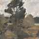 Original Swedish Oil on Canvas – "Landscape" by Tornqvist – Signed – Dated 1932 – Framed