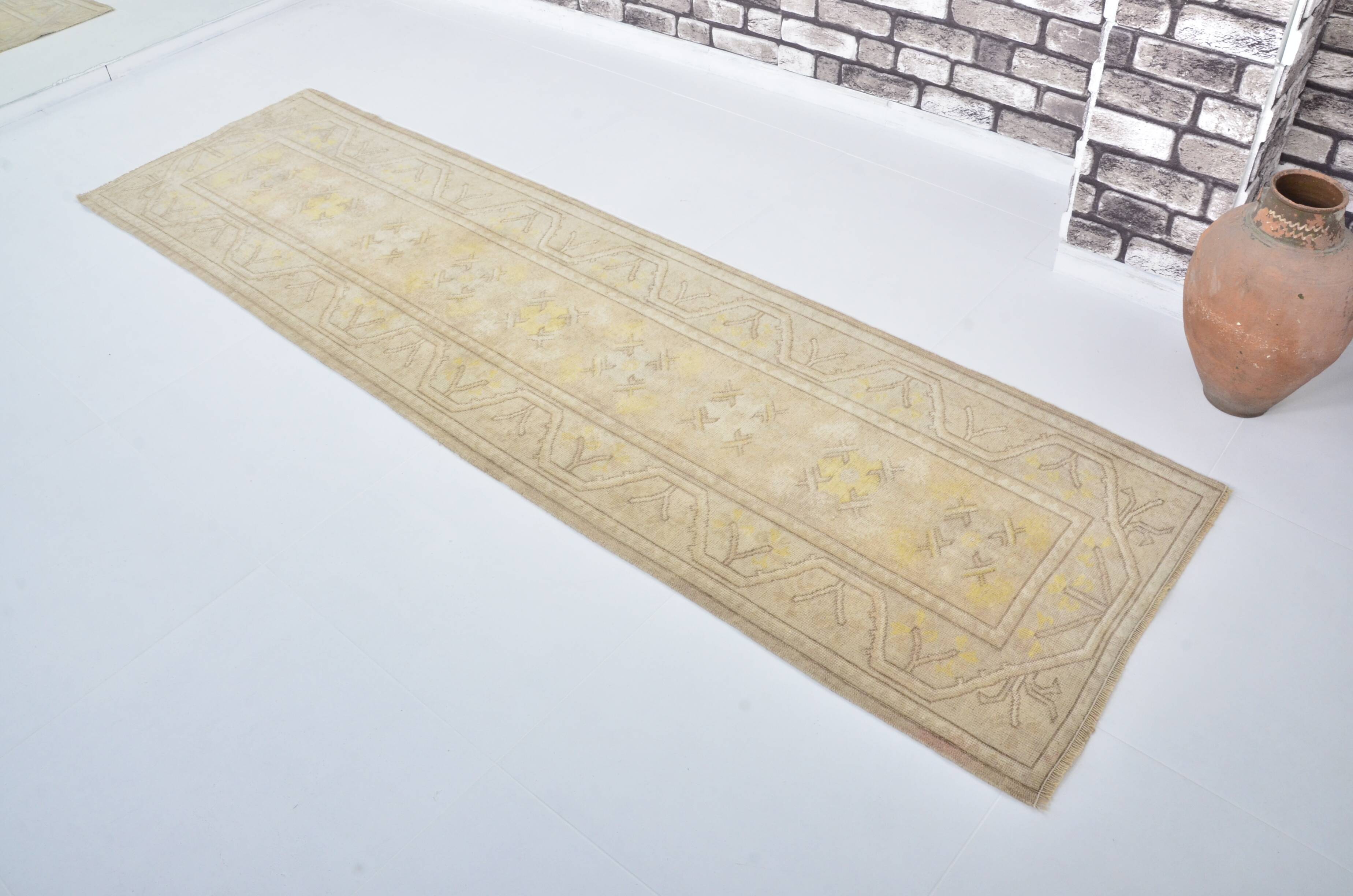 Oushak Antique Floral Hallway Runner Sku 3581