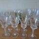 Large 19-Piece Vintage Val Saint Lambert Crystal Glassware Set