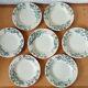 Lot de 7 assiettes creuses Salins en terre de fer