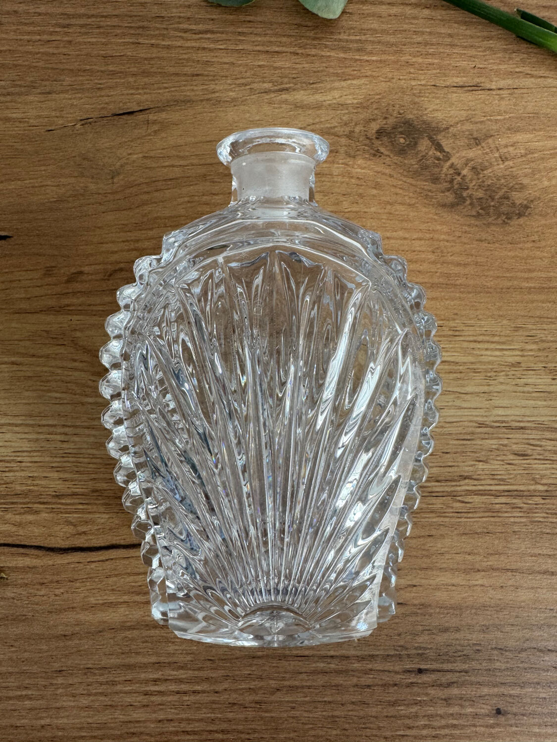 Vintage crystal carafe