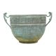 French Art Nouveau Style Flower Pots Garden Vases Verdigris