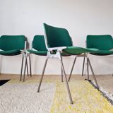 4 chairs by Giancarlo Piretti for Castelli, 1970