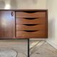 Enfilade moderniste vintage en teck